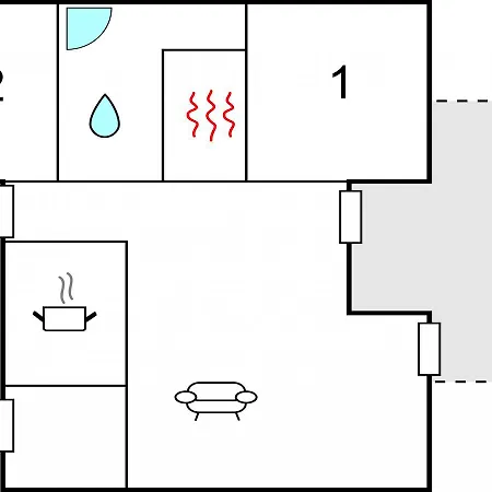 Two-bedroom Holiday In *